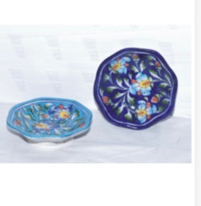 Jaipur Blue Pottery Lotus Plate