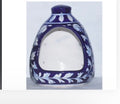 Jaipur Blue Pottery Bird Feeder