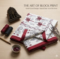 Hand block 100% cotton bed cover 6