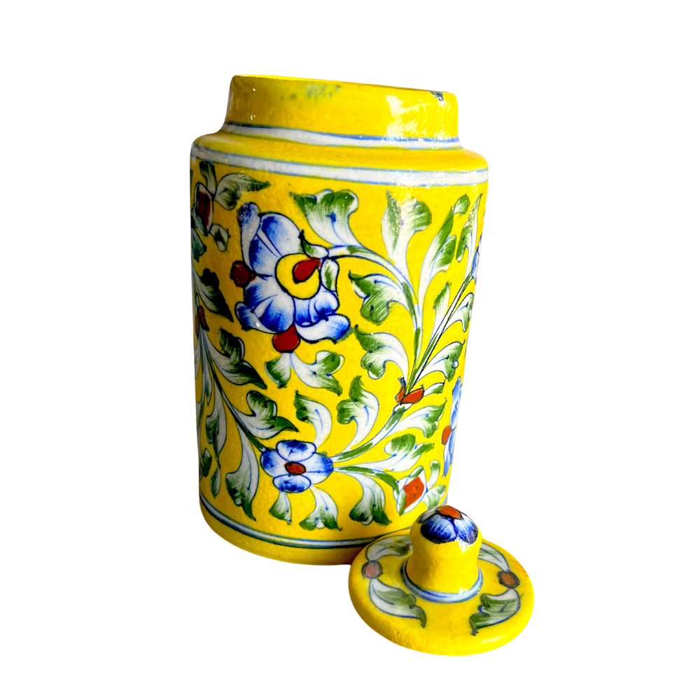 Jaipur Blue Pottery Barni Jar