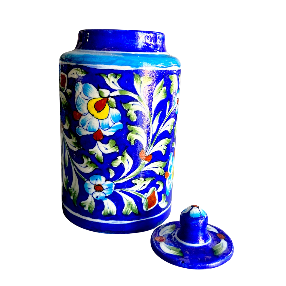 Jaipur Blue Pottery Jar 2