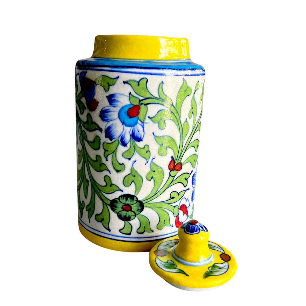 Jaipur Blue Pottery Barni Jar