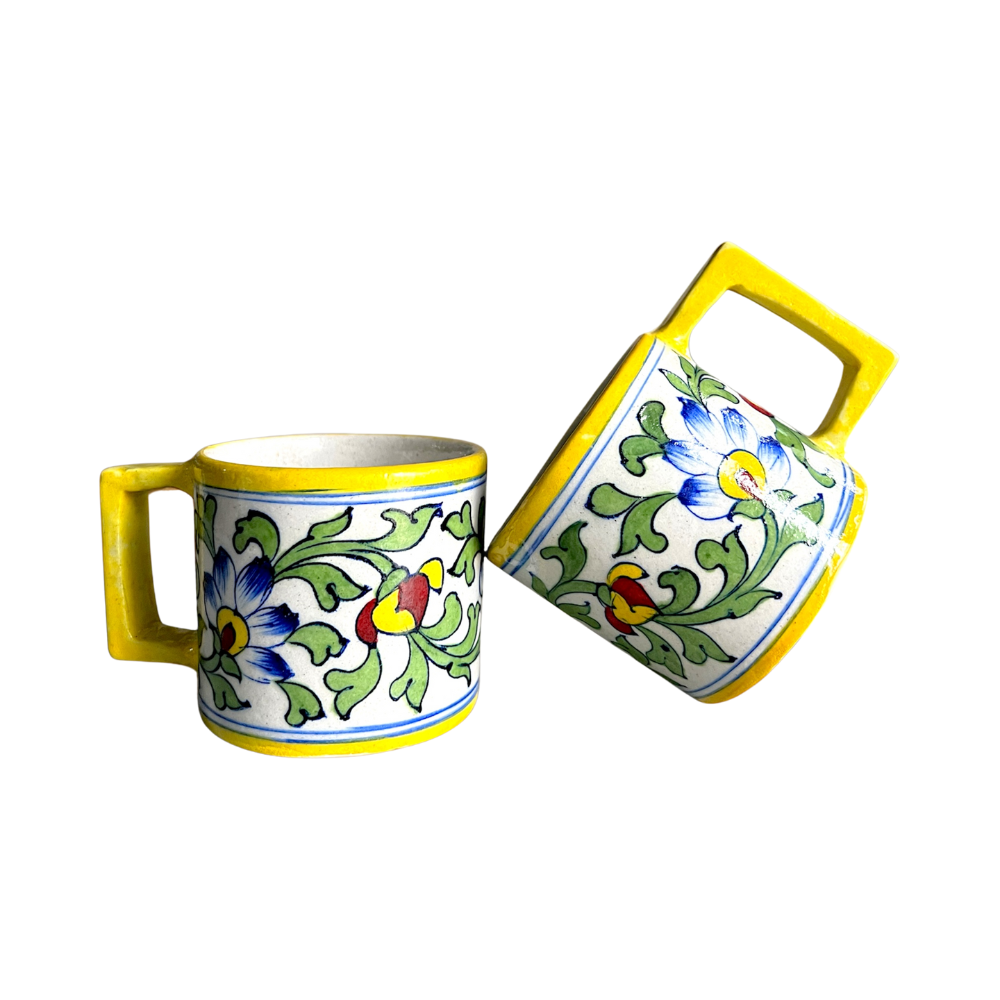 Jaipur Blue Pottery Mug
