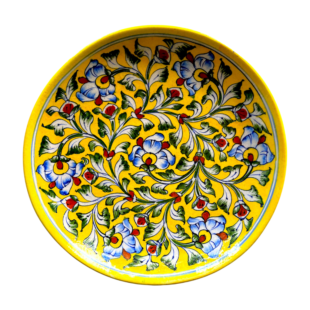 Jaipur Blue Pottery Plate