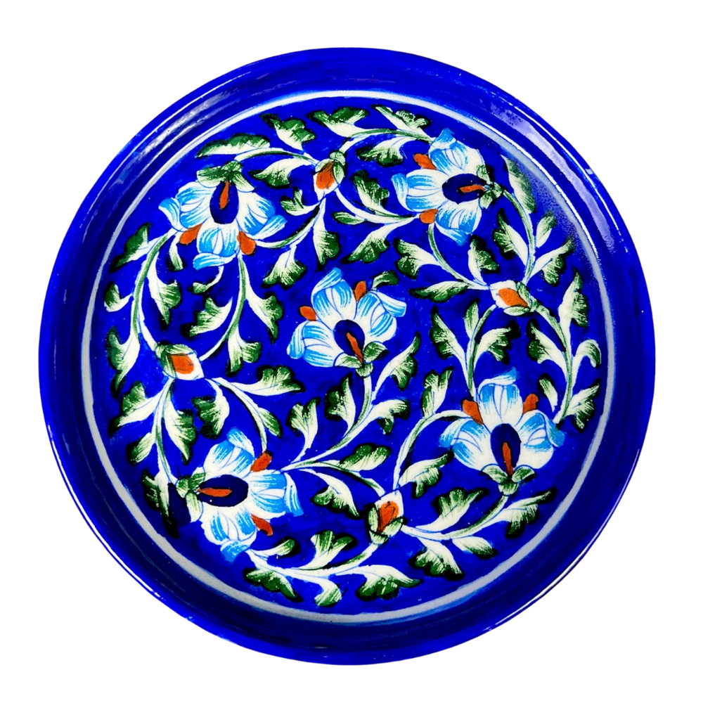 Jaipur Blue Pottery Plate