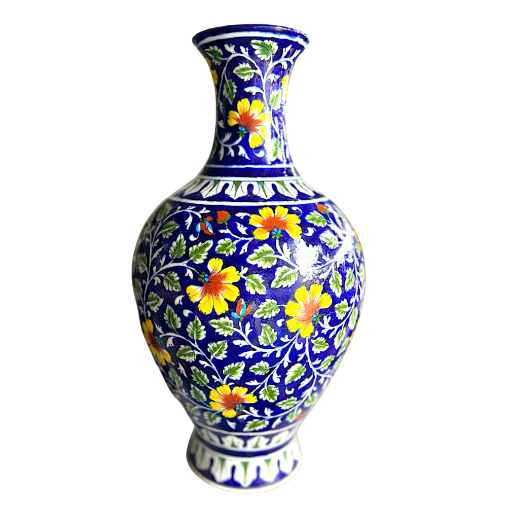 Jaipur Blue Pottery Suraie Vase