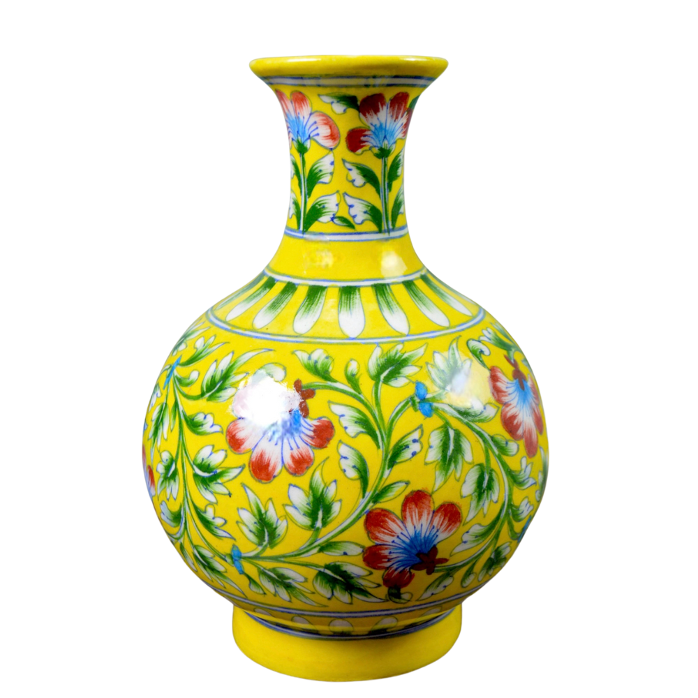 Jaipur Blue Pottery Flower Pot