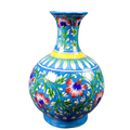 Jaipur Blue Pottery Flower Pot